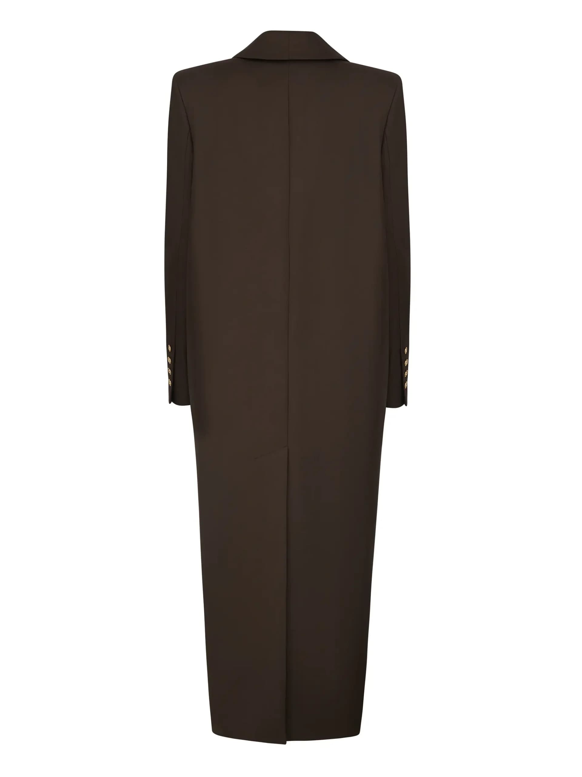 Пальто «Choko» с акцентной шалью