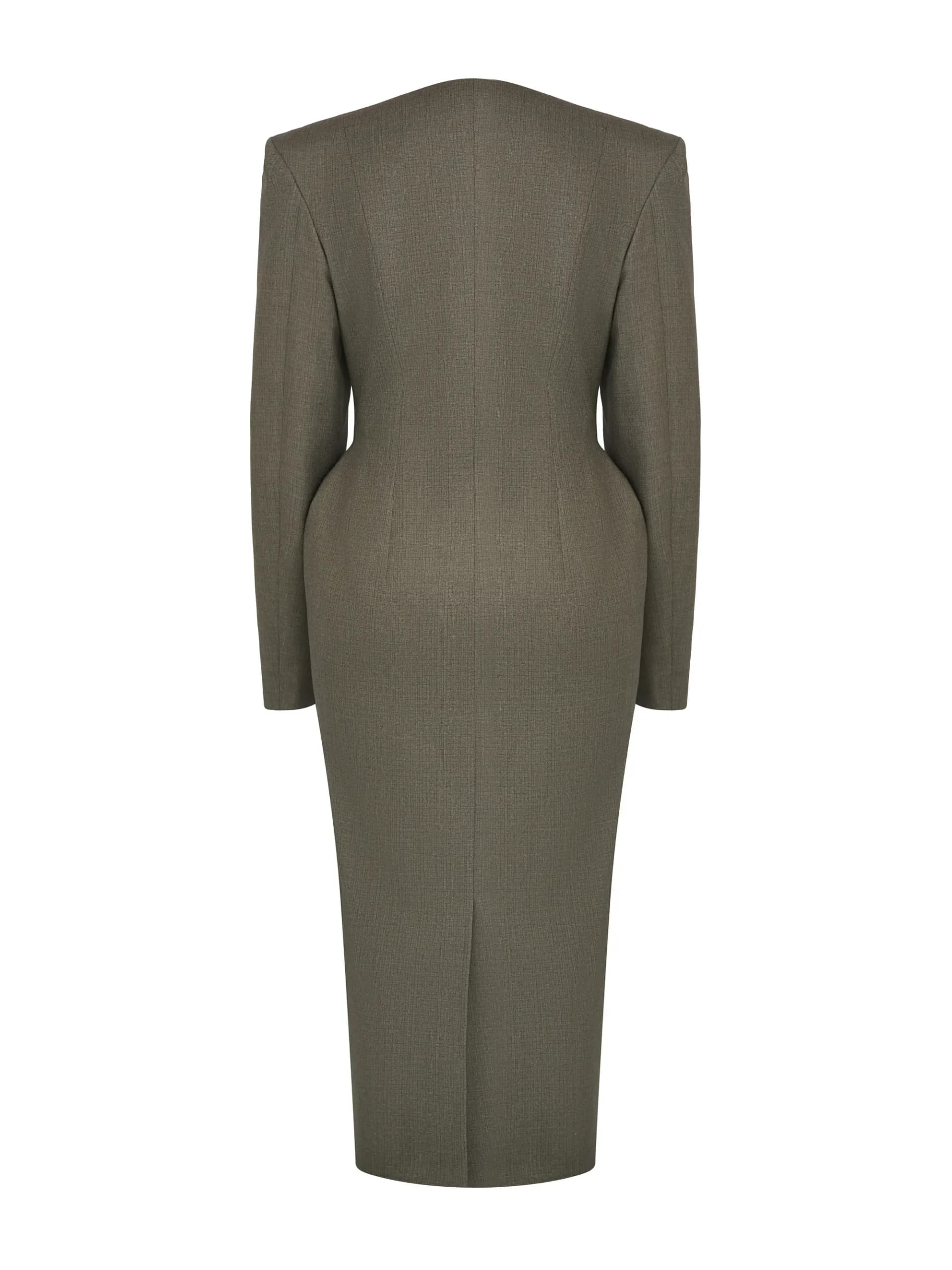 Tailored Blazer Dress Mugler Moco