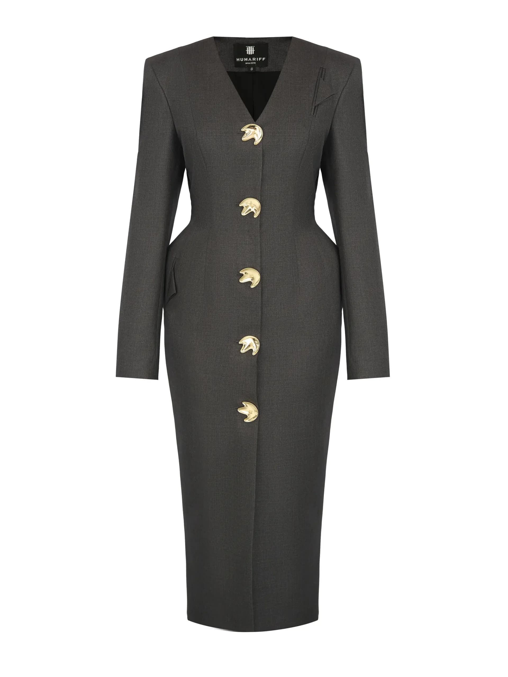 Humariff Силуэтное платье-пиджак Grace — Living Motion Collection