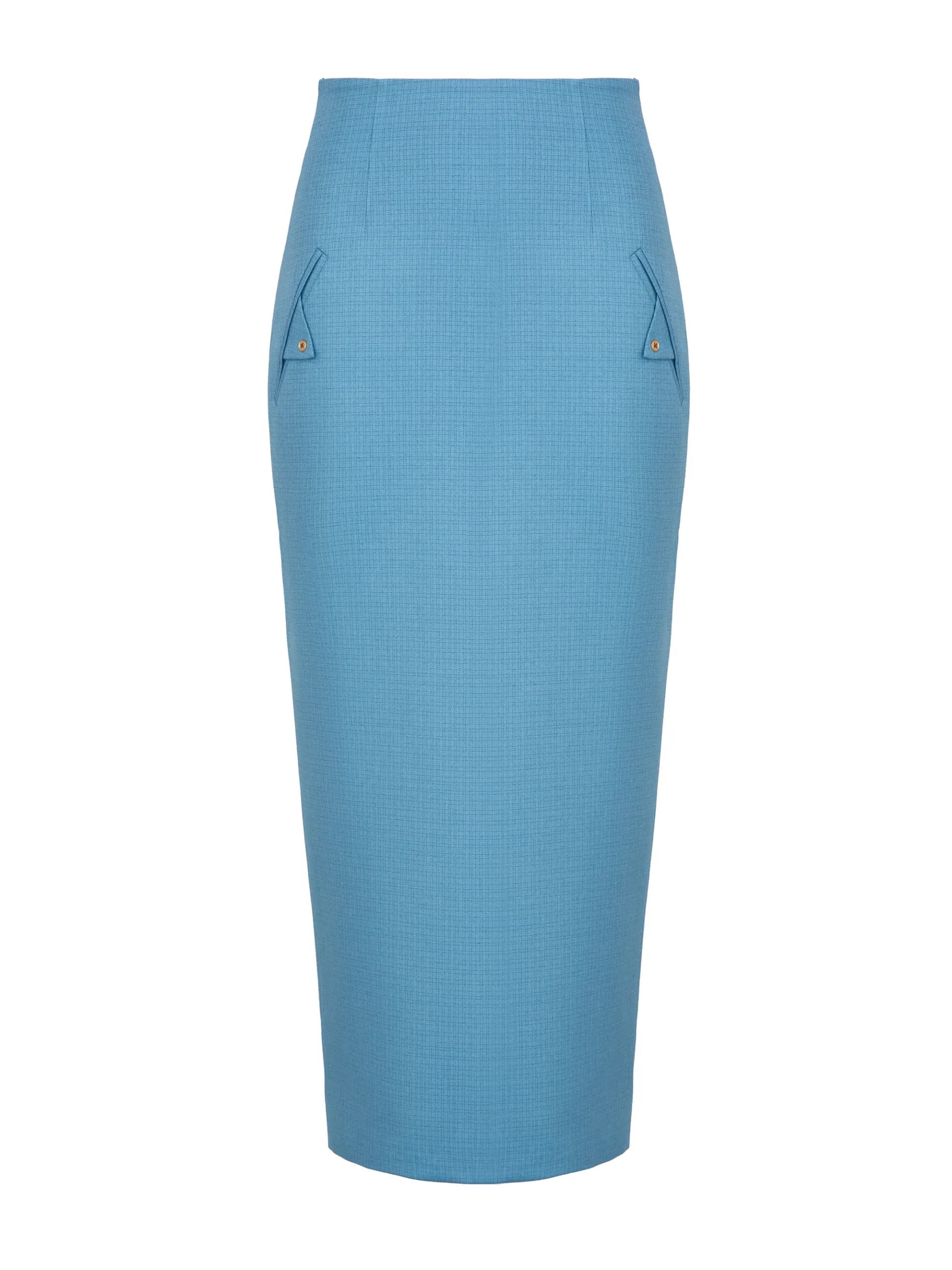 Humariff Юбка-карандаш Azure — Living Motion Collection