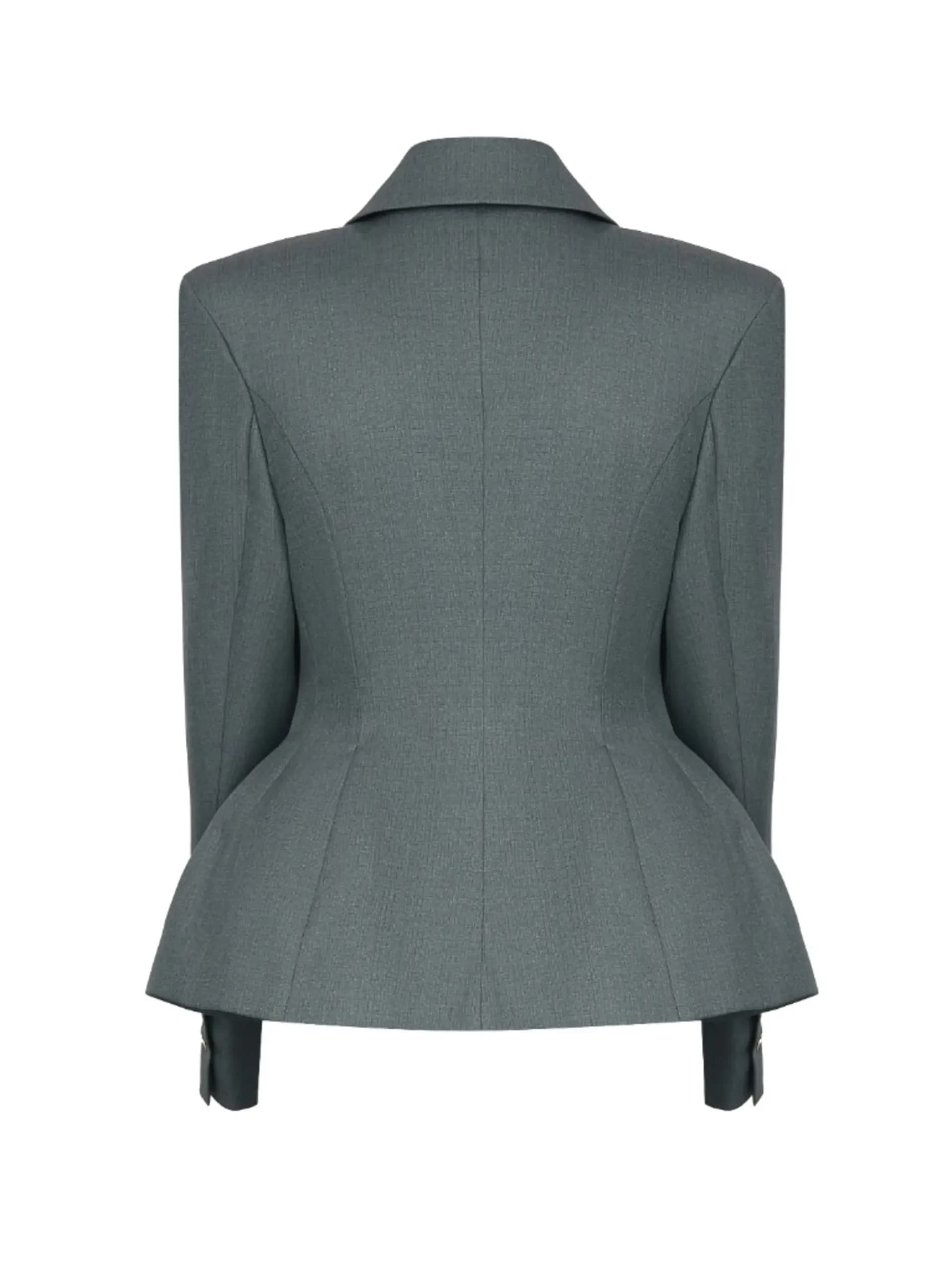 Силуэтный пиджак Slate — вид сзади, Living Motion Collection