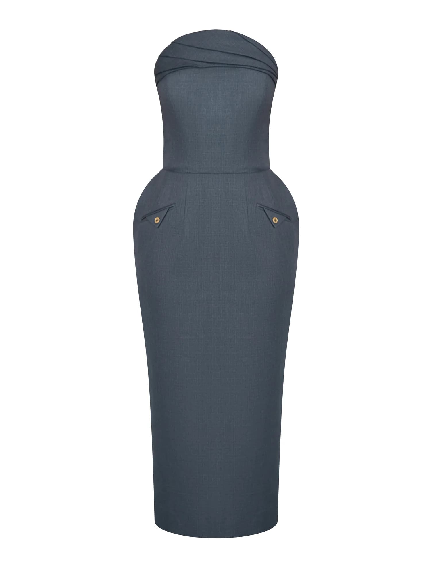 Корсетное платье-бюстье